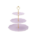 Lavender Dessert Stand