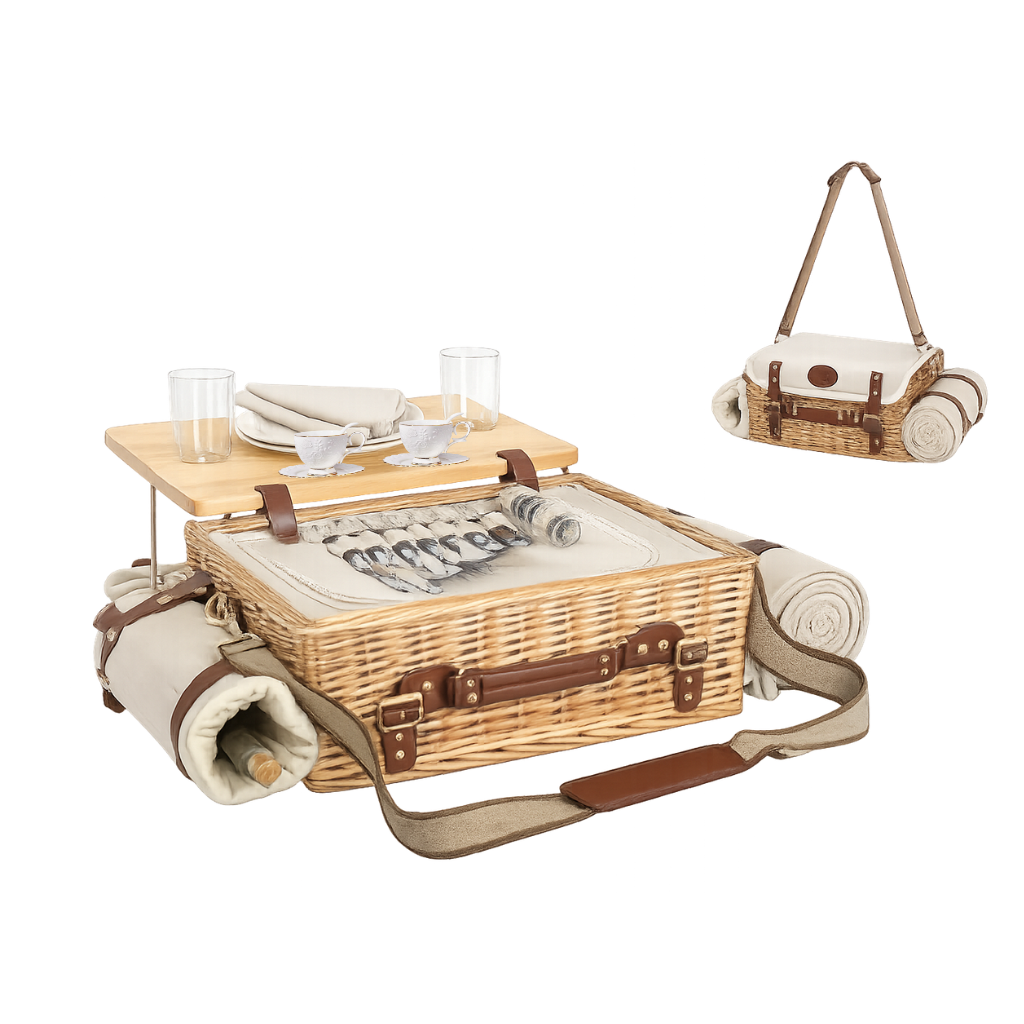 Tea Party Picnic Basket