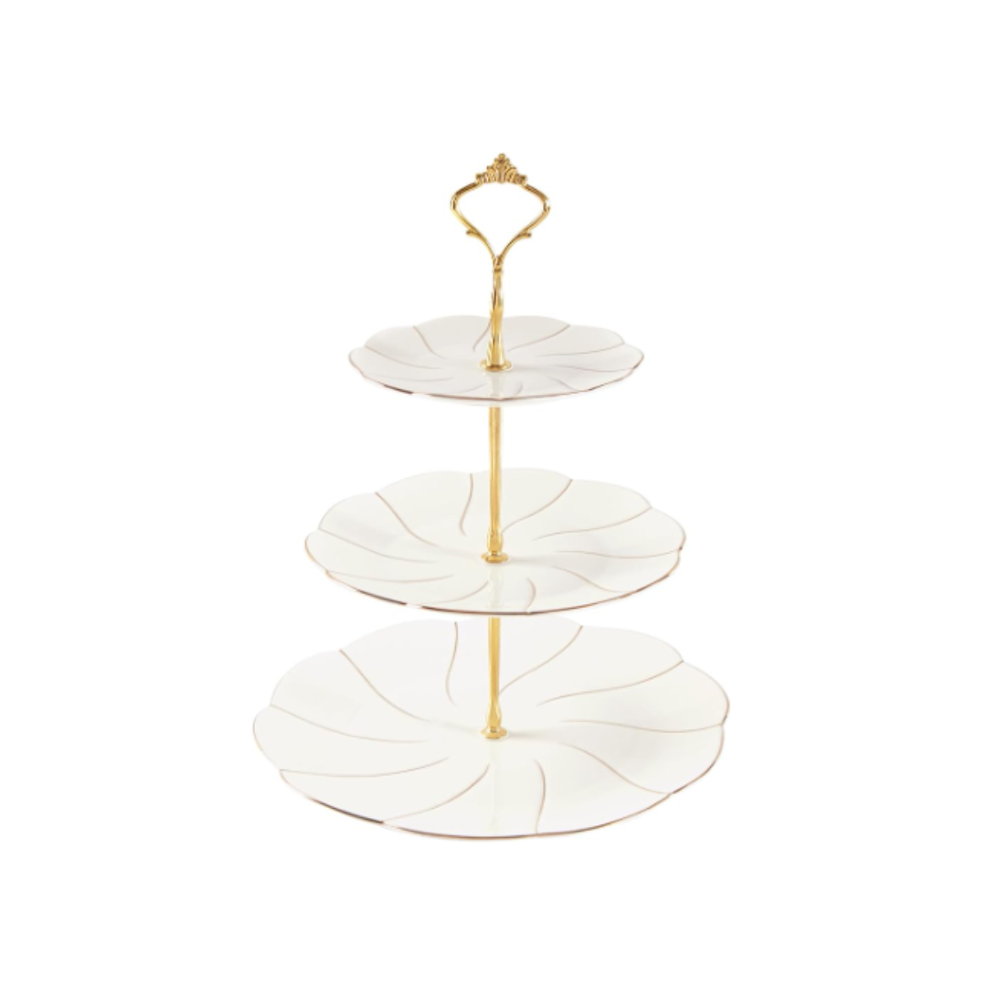 White Dessert Stand